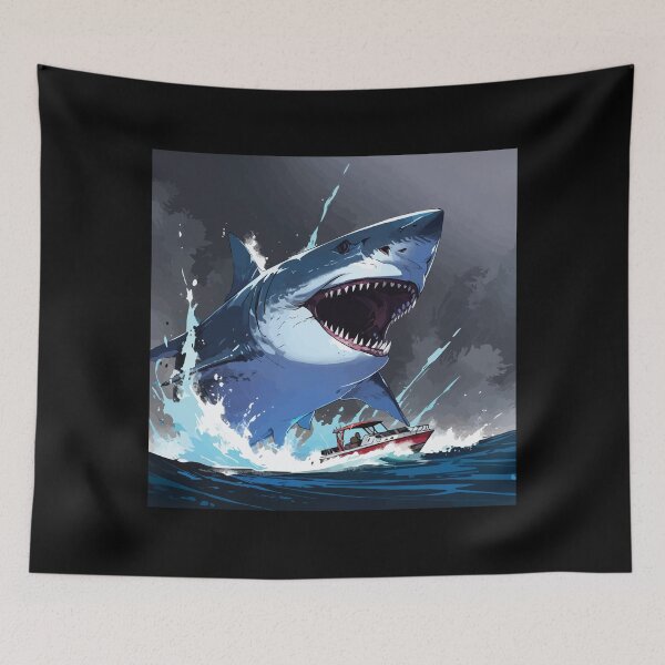 Item preview, Megalodon Shark designed and sold by Getup-clothing.