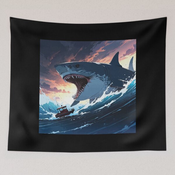 Item preview, Megalodon Shark designed and sold by Getup-clothing.
