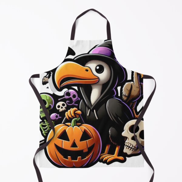 Item preview, Halloween Aviary: A Trio of Trick-or-Treating Birds designed and sold by Aqmean.