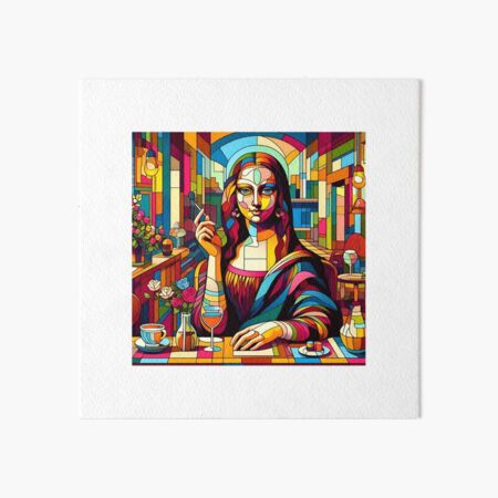 Mona Lisa Art Board Print