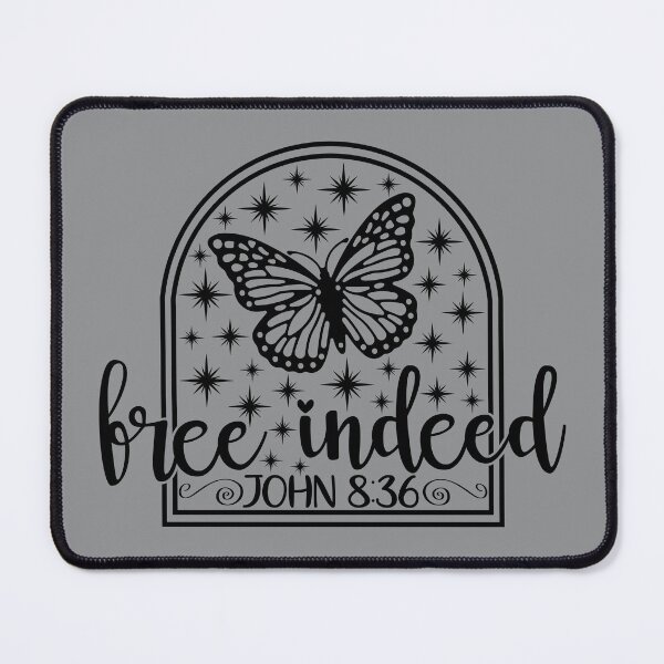 Item preview, Free Indeed - John 8 verse 36 designed and sold by simplydesignart.