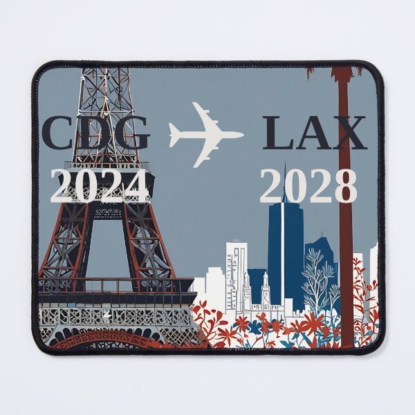 Item preview, Paris to Los Angeles (II) designed and sold by DeMiGatti.