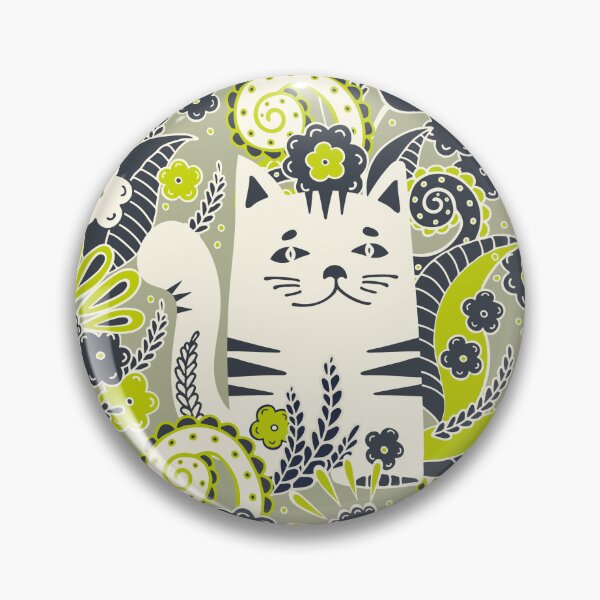Item preview, Cats in the Spring Garden, Khaki version designed and sold by Alex  Blud.