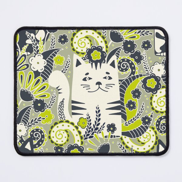 Item preview, Cats in the Spring Garden, Khaki version designed and sold by Alex Blud.