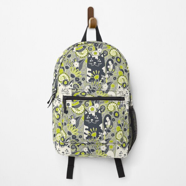 Item preview, Cats in the Spring Garden, Khaki version designed and sold by Alex Blud.