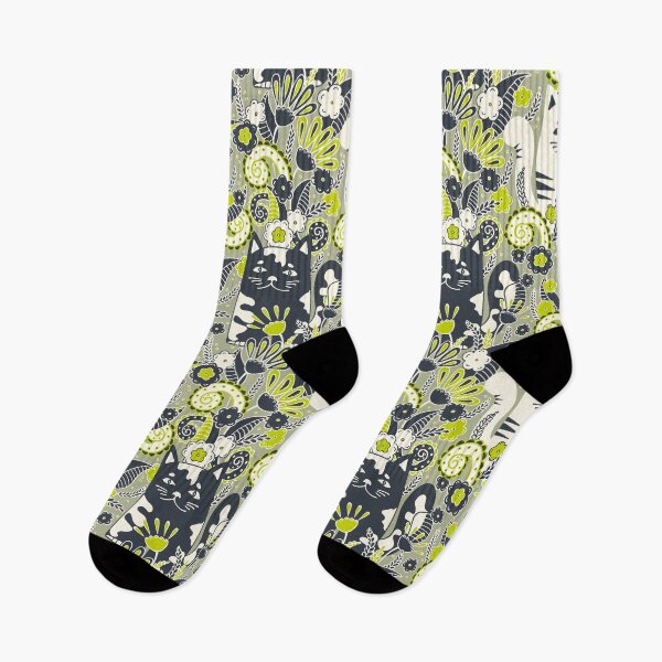 Item preview, Cats in the Spring Garden, Khaki version designed and sold by Alex  Blud.
