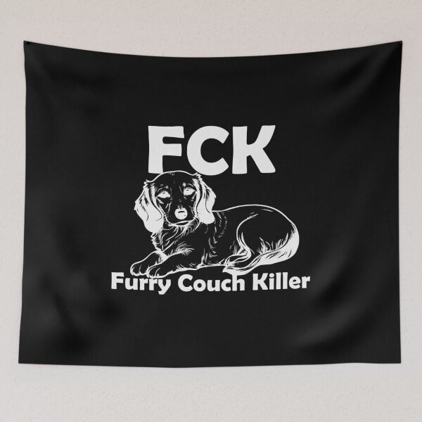 Item preview, FCK - Furry Couch Killer - White designed and sold by saechla.