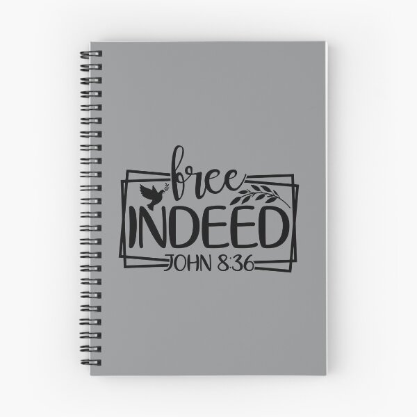 Item preview, Free Indeed - John 8 verse 36 designed and sold by simplydesignart.