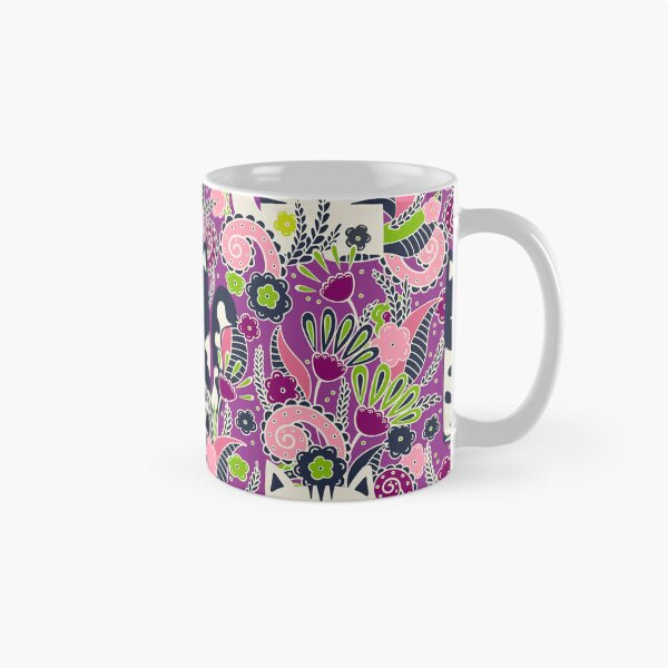 Item preview, Cats in the Spring Garden, Lilac background designed and sold by Alex  Blud.