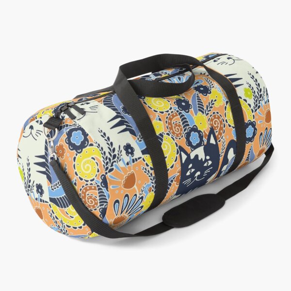 Item preview, Cats in the Spring Garden, Light orange background designed and sold by Alex  Blud.