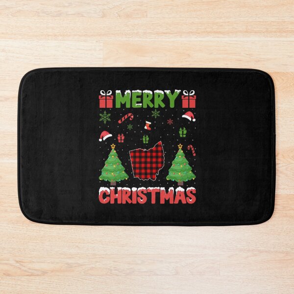 Item preview, Xmas Tree Red Buffalo Plaid Ohio Map Ugly Christmas designed and sold by taaddison50.