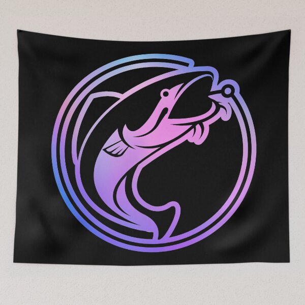Item preview, Catfish Holographic Logo designed and sold by kapsell.