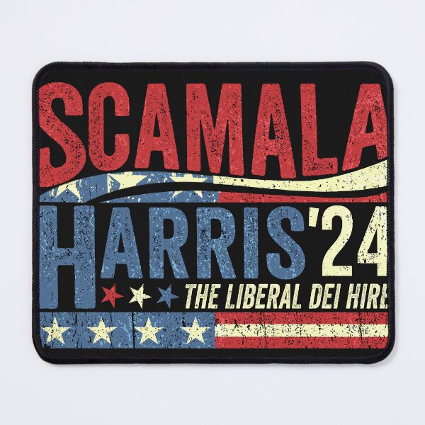 Item preview, Scamala Harris 2024 The Liberal Dei Hire designed and sold by MackenzieBin.
