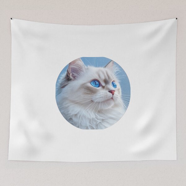 Item preview, Ragdoll cat // Ragdoll cat cute design // Ragdoll cat Cat mats, Ragdoll cat pet bandanas, Ragdoll cat cute Poster designed and sold by SMARTKIT  DESIGNAGENCY.