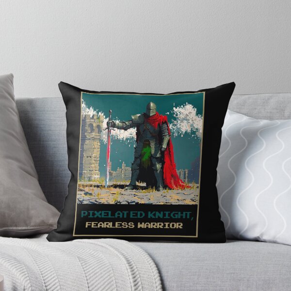 Item preview, Pixelated Knight, Fearless Warrior designed and sold by MagicAxe.
