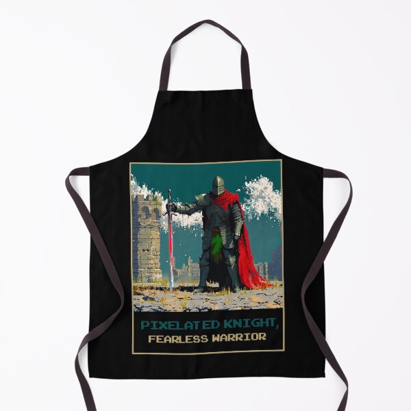 Item preview, Pixelated Knight, Fearless Warrior designed and sold by MagicAxe.
