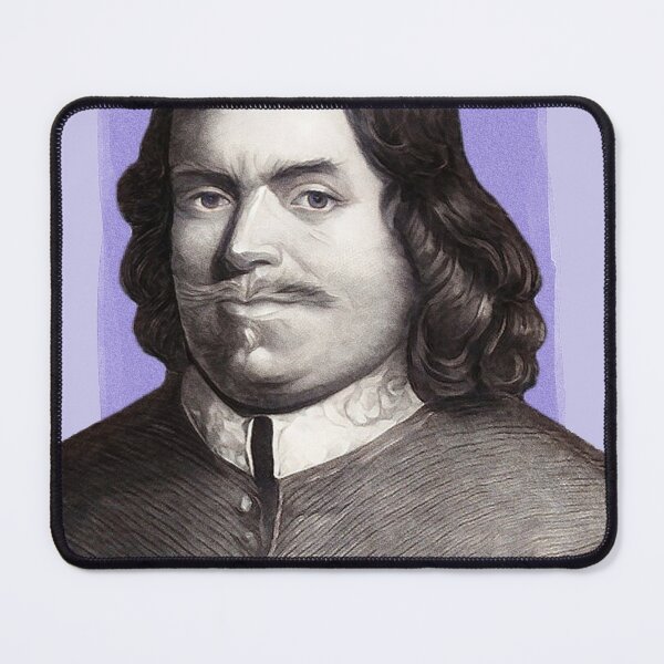 Item preview, English Writer John Bunyan - Purple - illustration designed and sold by Litstoy.