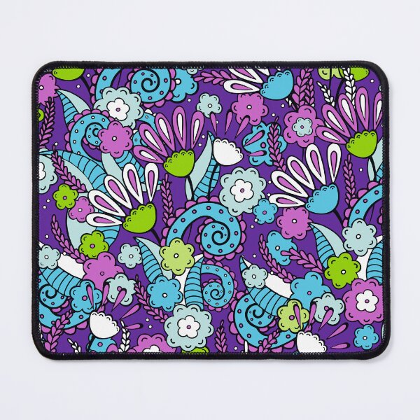 Item preview, Doodles, Spring Garden, Purple background designed and sold by Alex Blud.