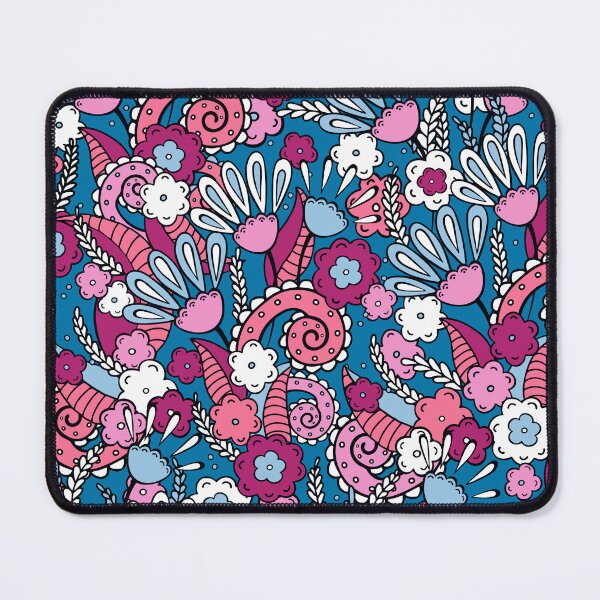 Item preview, Doodles, Spring Garden, Blue background designed and sold by Alex Blud.