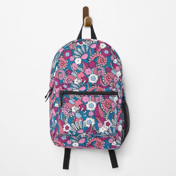 Item preview, Doodles, Spring Garden, Blue background designed and sold by Alex Blud.