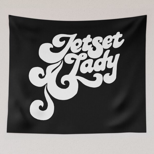 Item preview, "Jetset Lady: Chic Travel Fashion for Stylish World Travelers" designed and sold by artworkathome.