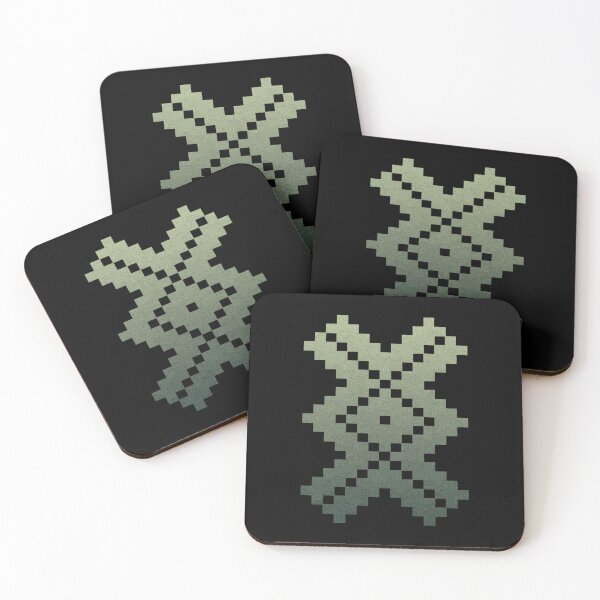 Item preview, Baltic Ornament Dviguba Obelėlė Geometrical Design designed and sold by Lelijo.