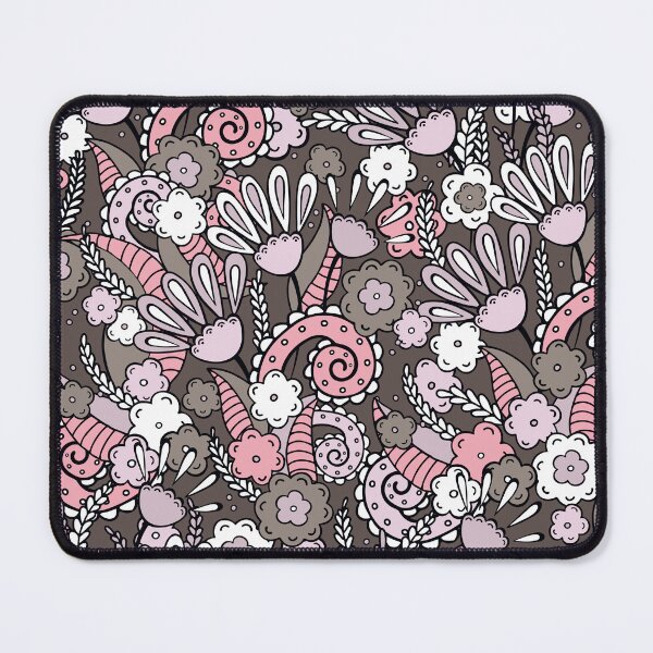 Item preview, Doodles, Spring Garden, Brown background designed and sold by Alex Blud.