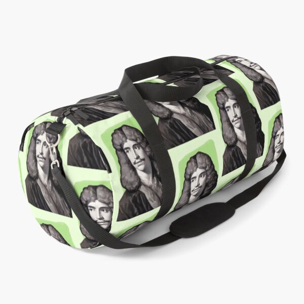 Item preview, French Playwright Molière - mint Green - illustration  designed and sold by Litstoy.