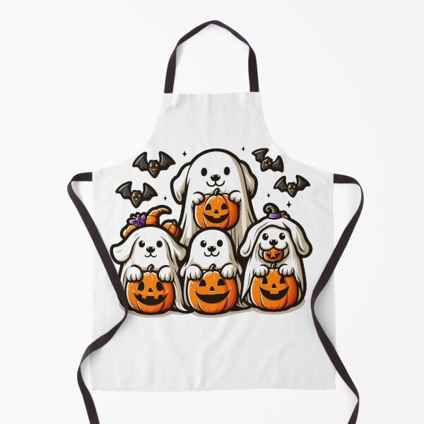 Item preview, Halloween Dog Ghosts - Cute Dog Ghosts Halloween - Halloween Gift designed and sold by raedattia.