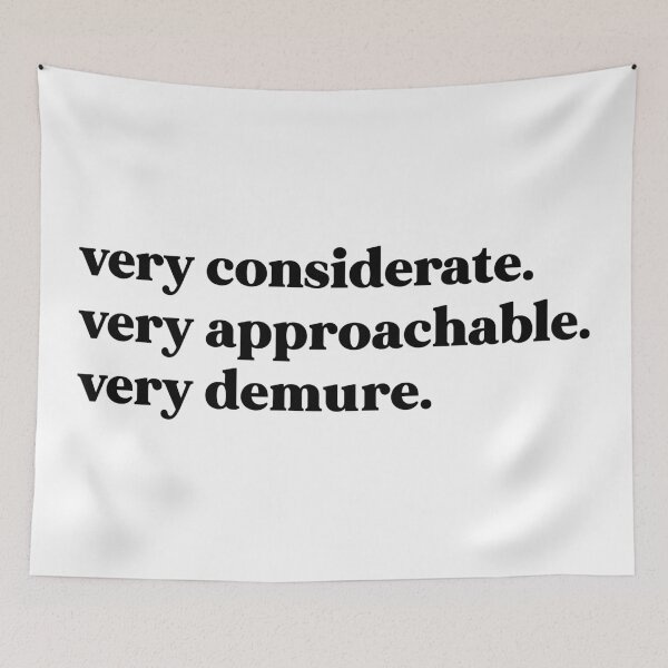 Item preview, Very considerate very approachable very demure designed and sold by weirdly weird.