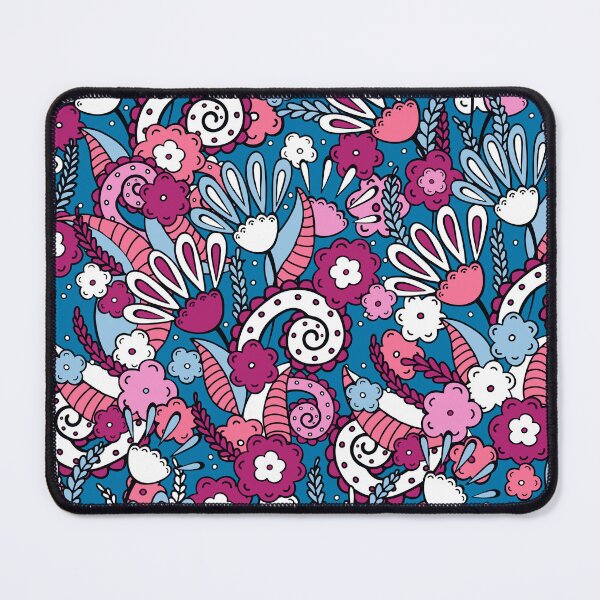 Item preview, Doodles, Spring Garden, Dark blue background designed and sold by Alex Blud.