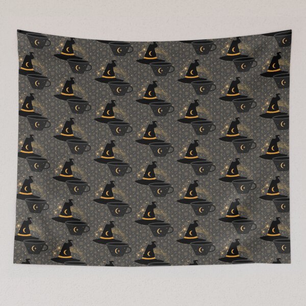 Item preview, Magical Coffee Cup Witches Brew and Witch Hat designed and sold by WildWoodlandWitch.
