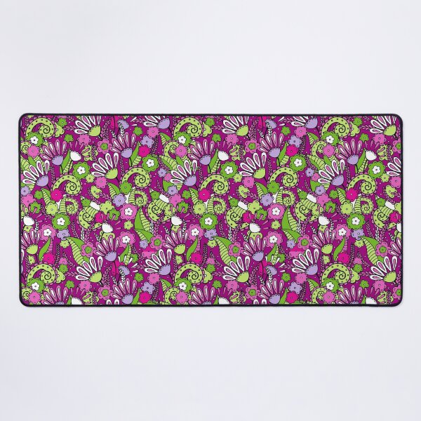Item preview, Doodles, Spring Garden, Dark lilac background designed and sold by Alex Blud.