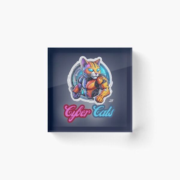 Item preview, Cyber Cats - Cyber Cat 24 designed and sold by Monika Turemka.