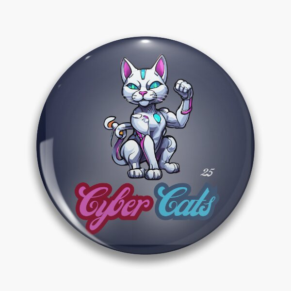 Item preview, Cyber Cats - Cyber Cat 25 designed and sold by Monika Turemka.