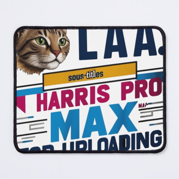 Item preview, Kamala Harris pro max for uploading, ,la, , la Harris, head cat la, childless cat, for kamala harris, America presidency designed and sold by Tzemo101.