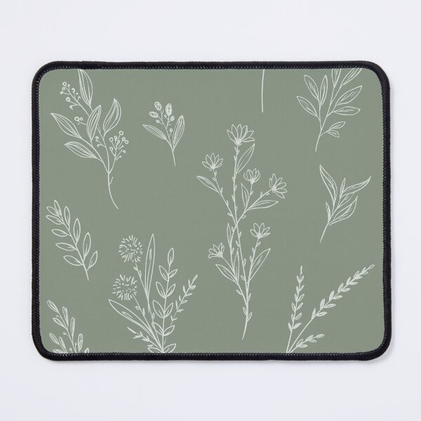Item preview, Simple Line Drawing Flowers  designed and sold by Fairyflair Co.