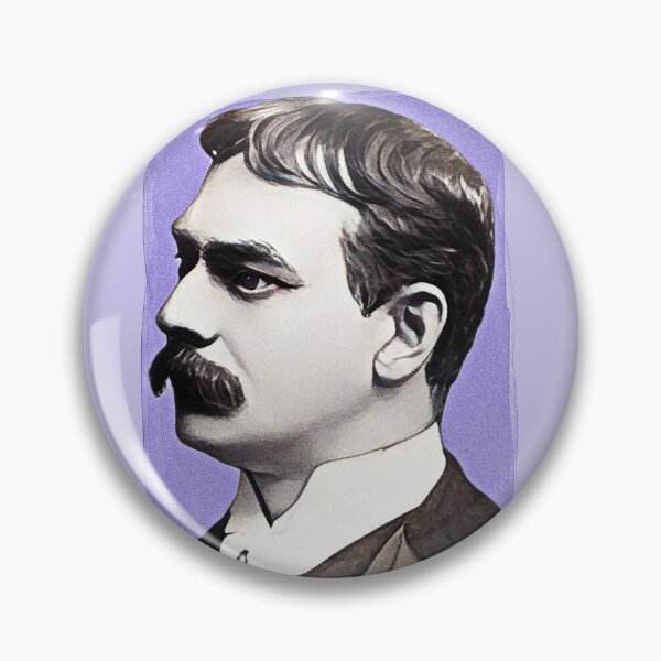 Item preview, English Writer Jerome K. Jerome - Purple - illustration  designed and sold by Litstoy.
