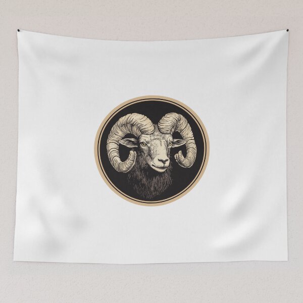 Item preview, Cute ram // angry ram // flowers // majestic // ram poster // hunter designed and sold by SMARTKIT  DESIGNAGENCY.