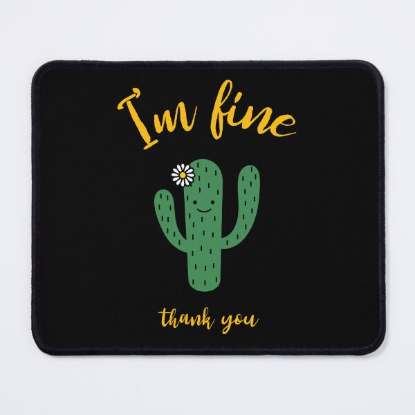 Item preview, I'm fine, thank you designed and sold by BeRareYouClub.