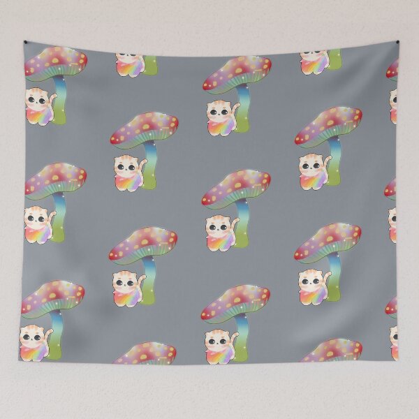 Item preview, A rainbow-colored Nyan Cat designed and sold by Playful Strokes pom@pom.