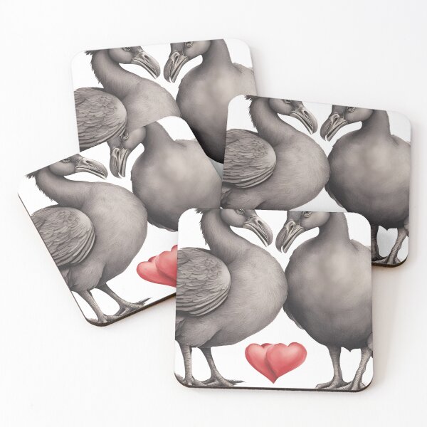 Item preview, Endearing Dodo Birds  Expressing Love designed and sold by Aqmean.