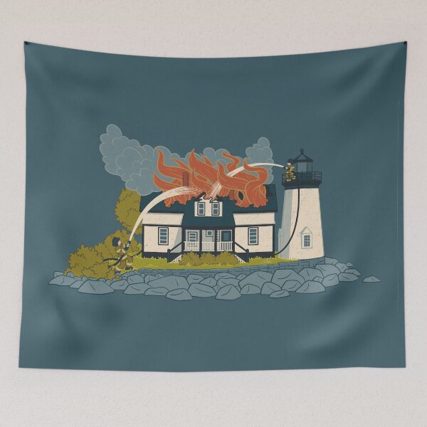 Item preview, Prospect Harbor Light designed and sold by JadaFitch.