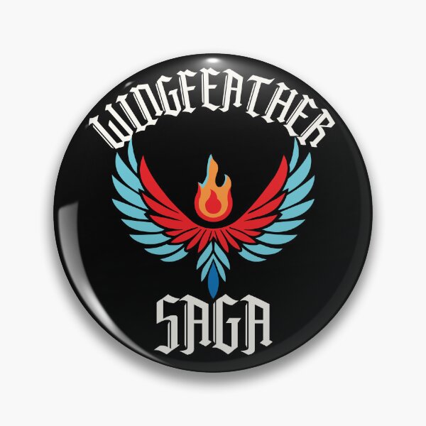 Item preview, Wingfeather Saga Fiery Phoenix Crest Design designed and sold by DineshArtShop.