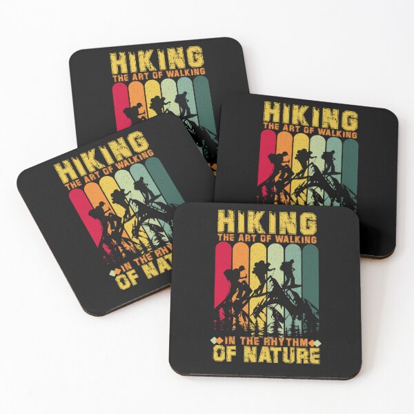 Item preview, Haking the art of walking in the rhythm of nature, adventure designed and sold by Hussain Shirts.