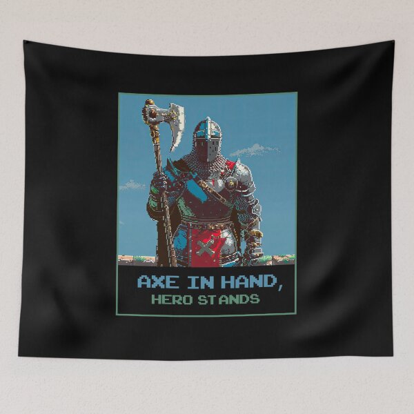 Item preview, Axe in Hand, Hero Stands designed and sold by MagicAxe.