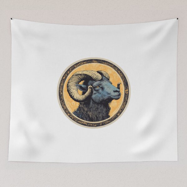 Item preview, Cute ram // angry ram // flowers // majestic // ram poster // hunter designed and sold by SMARTKIT  DESIGNAGENCY.