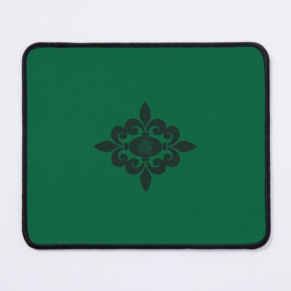 Item preview, Fleur De Lys | Deep Emerald & Malachite Green designed and sold by Divine Design.