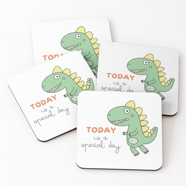 Item preview, Today is a special day dino  designed and sold by MadSnail-Design.