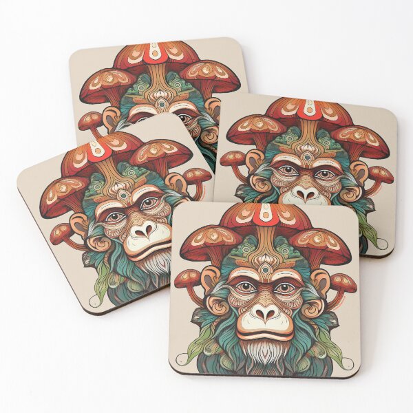 Item preview, Fungus | Monkey God Collection | Beige designed and sold by monkeybusiness.pt.